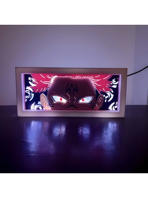Jade Produck Jujutsu Kaisen - Sukuna LED Işık Kutusu