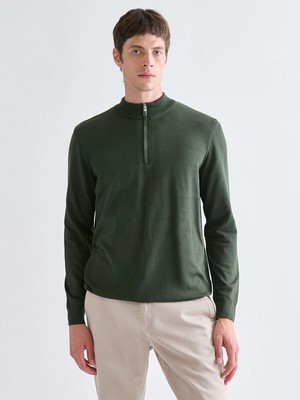 LC Waikiki Artı Yeni Sezon Dik Yaka Erkek Triko KAZAK_8684687715406