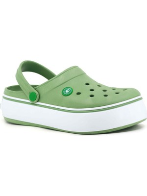 Soylu Zenne 812G Gabi Kutulu Sargılı Cross Terlik Yeşil No 37