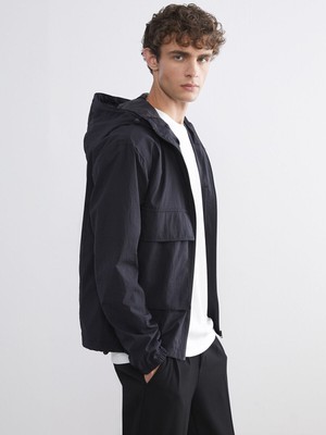 LC Waikiki Yeni Sezon Rahat Kalıp Kapüşonlu Erkek MONT_8684690767577