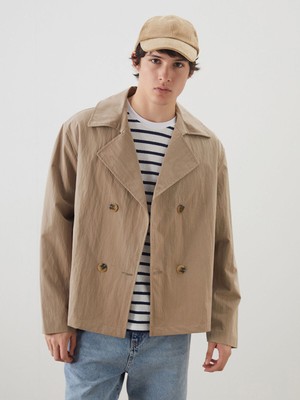 LC Waikiki Yeni Sezon Standart Kalıp Ceket Yaka Erkek MONT_8684687335390