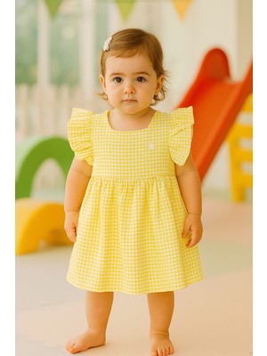 Kidaxi Sunshine Desenli Elbise