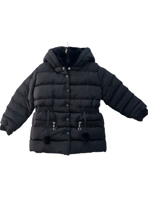 Robin Ponponlu Kız Mont