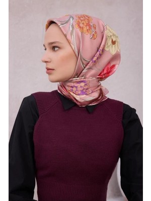 Belli Saf Ipek Eşarp 4219D (T)-34
