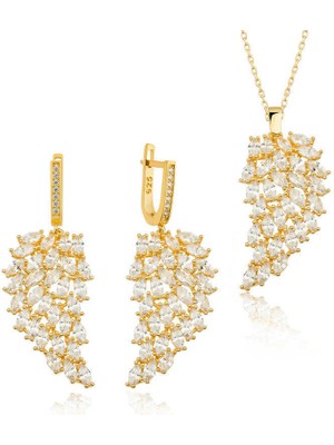Gumush Gümüş Gold Melek Kanadı Kadın Set