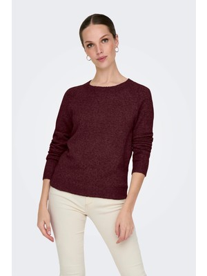 Only Onlrica Regular Fit Bisiklet Yaka Kazak Bayan Kazak 15204279