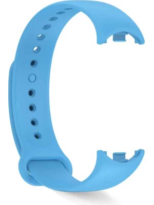 bbtech Xiaomi Smart Band 10/9/8 Uyumlu Silikon Kordon Mi Band 10/9/8 Esnek Spor Klasik Kayış