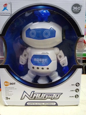 Bilfold Dans Eden Robot Pervaneli Müzikli Sesli Işıklı 20 cm Oyuncak
