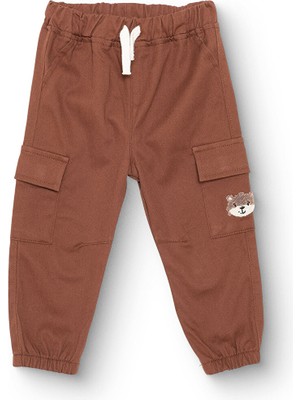 Hellobaby Erkek Bebek Woodland 2 Pantolon Gabardin Lastikli Paça