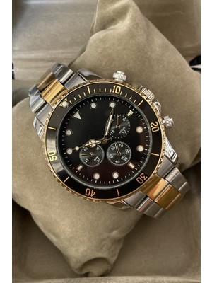 Leerybee Özel Kutusunda Erkek Kol Saati Şık Metal Kordonlu Yılbaşı Hediyesi Doğum Günü Sevgililer Günü