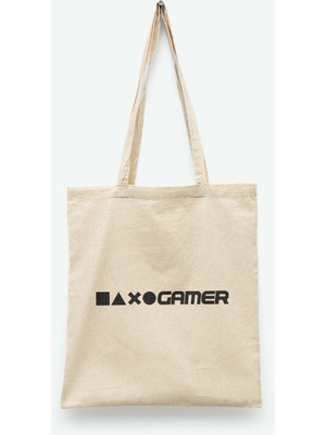 Tuffy Design Gamer Baskılı Tote Bez Alışveriş Çantası