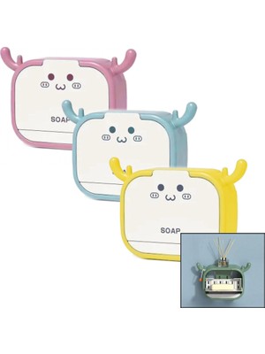 Marsilyan AÇ KAPA - FİGÜRLÜ SABUNLUK KUTUSU - ASKILIK (K95)