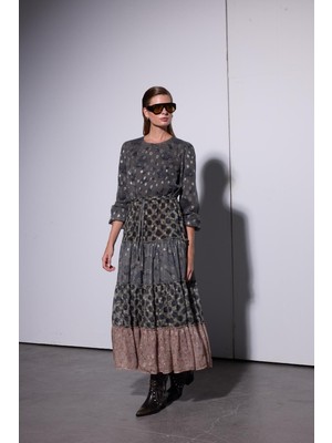 Missemramiss  Missemramiss 4908 Layers Desenli Elbise