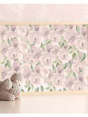 Fuart.Co Vintage Güller Yatay Dijital Baskı Poster (Çerçevesiz) VIFU