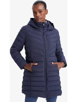 DeFacto Su İtici Regular Fit Kapüşonlu Şişme Parka Mont C6035AX25WN