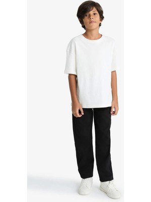 DeFacto Standart Paça Pelüş Astar Pantolon Erkek Çocuk F1977A825WN
