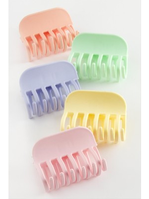 Fantastik Store Düz Renkli Mandal Toka 6 cm