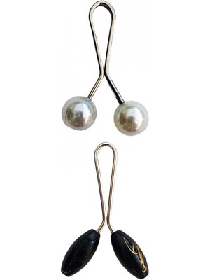 MiraLive 2 Adet Tesettür Eşarp ve Şal Klipsi Set 7