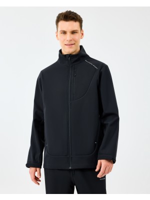 Skechers M Softshell Basic Jacket Erkek Siyah Mont S2520132-3817