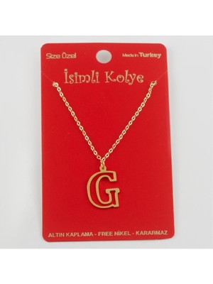 Fantastik Store Prinç Harfli Kolye