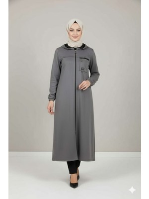 Nazgül Kadın Büyük Beden Süet Kumaş Mevsimlik Kap