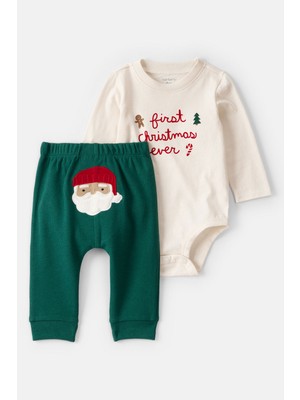 Carter's Bebek Bebek Ekru 2li Set