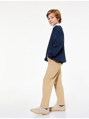 Koton Pamuklu Cepli Slim Fit Denim Pantolon