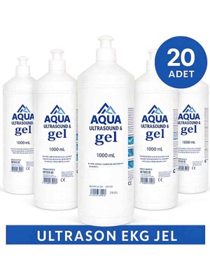 Evve Ultrason Jeli 20 Adet – Ekg, Eeg, Fizik Tedavi Için Su Bazlı Medikal Jel