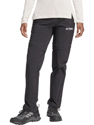 Adidas W mt Zip Off P Kadın Siyah Outdoor Pantolonu