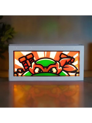 Jade Produck Michelangelo (Teenage Mutant Ninja Turtles) - LED Işık Kutusu