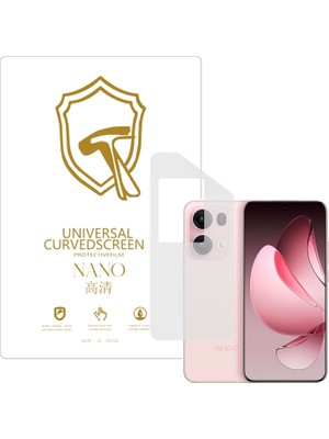 Microcase Oppo Reno 13F 5g ile Uyumlu Full Tpu Nano Arka Ekran Koruma Filmi - EKM102