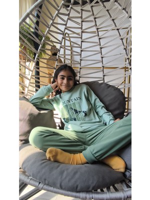 Şimo Butik Erkek Kız Çocuk Alt Üst Takım Unisex Uzun Kollu Eşofman Rahat Spor Şık Modern Tasarım Ribanalı