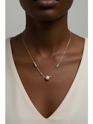 By Barun Toplu Kolye - Rose