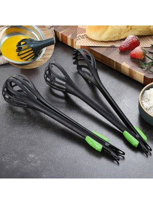 MCM Group Pratik Kilitlenebilir Sihirli Çırpıcı Yumurta Sos Krema Çırpıcı ve Makarna Maşası