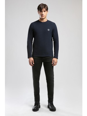 Lee Cooper Lecosa Erkek O Yaka Sweatshirt Lacivert