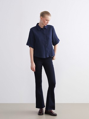 Lc Waikiki Yeni Sezon Flare Kadın Jean Pantolon