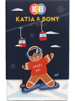 Katia & Bony Çocuk 2'li Snowboard Kutulu Soket Çorap