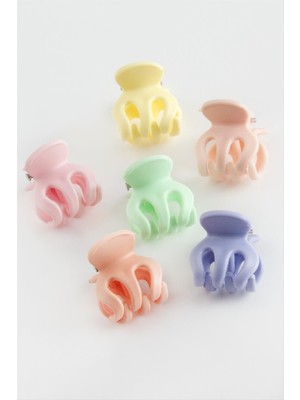 Fantastik Store 2 cm Renkli Tırmık Mandal Toka 100 Adet