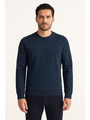 Classics Men Gewer Uzun Kol Sıfır Yaka Erkek Selanik -7444