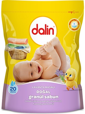 4 Adet   Dalin Bebe Granül Sabun 1000 G