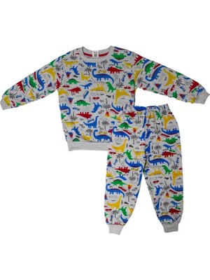 CNS Karışık Dinazorlu Pijama Tk.
