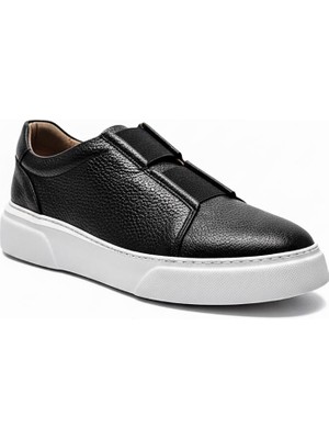 Ustalar Ayakkabı Siyah-Beyaz Erkek Hakiki Deri Ayakkabı 632.2532