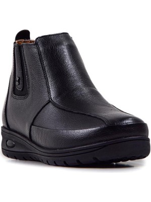 Ustalar Ayakkabı Siyah Kadın Hakiki Deri Bot 562.218