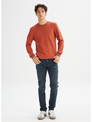 Lee Normal Bel Slim Fit Koyu Lacivert Erkek Denim Pantolon ML701012397 Lacivert Denim Pant