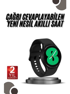 MCM Group Akıllı Saat Bluetooth Bağlantılı Yuvarlak Ekran Plastik Kordonlu