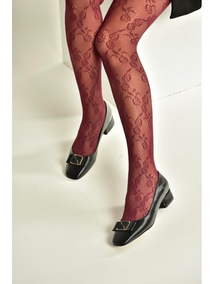 Fox Shoes V250641109 Siyah Alçak Topuklu Kadın Ayakkabı