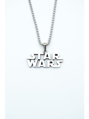 IDR Star Wars Gümüş Kaplama Örme Zincir Kolye
