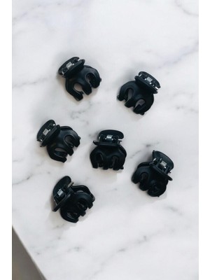 Aymeta Kadın ve Çocuk 6 Adet Minik ( 2 cm ) Mandal Toka