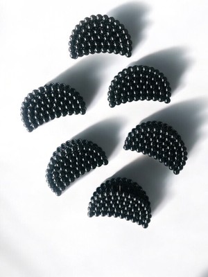 Aymeta Boncuk Model 6 Adet Büyük Boy 6 cm Mandal Toka