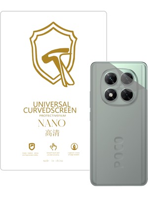 Microcase Xiaomi Redmi Poco X7 ile Uyumlu Full Tpu Nano Arka Ekran Koruma Filmi - EKM102